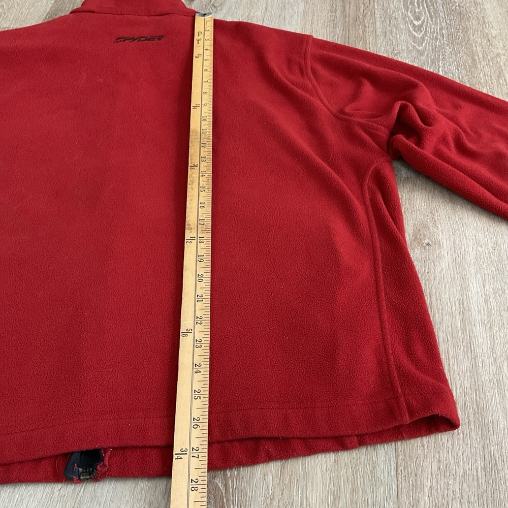 Spyder - Full Zip Fleece Jacket - Rust - Men’s Size X-Large - Picture 13 of 13